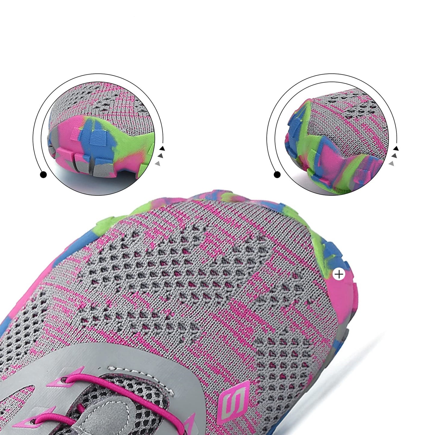 SAGUARO Barefoot STIL 1 – Grey & Pink