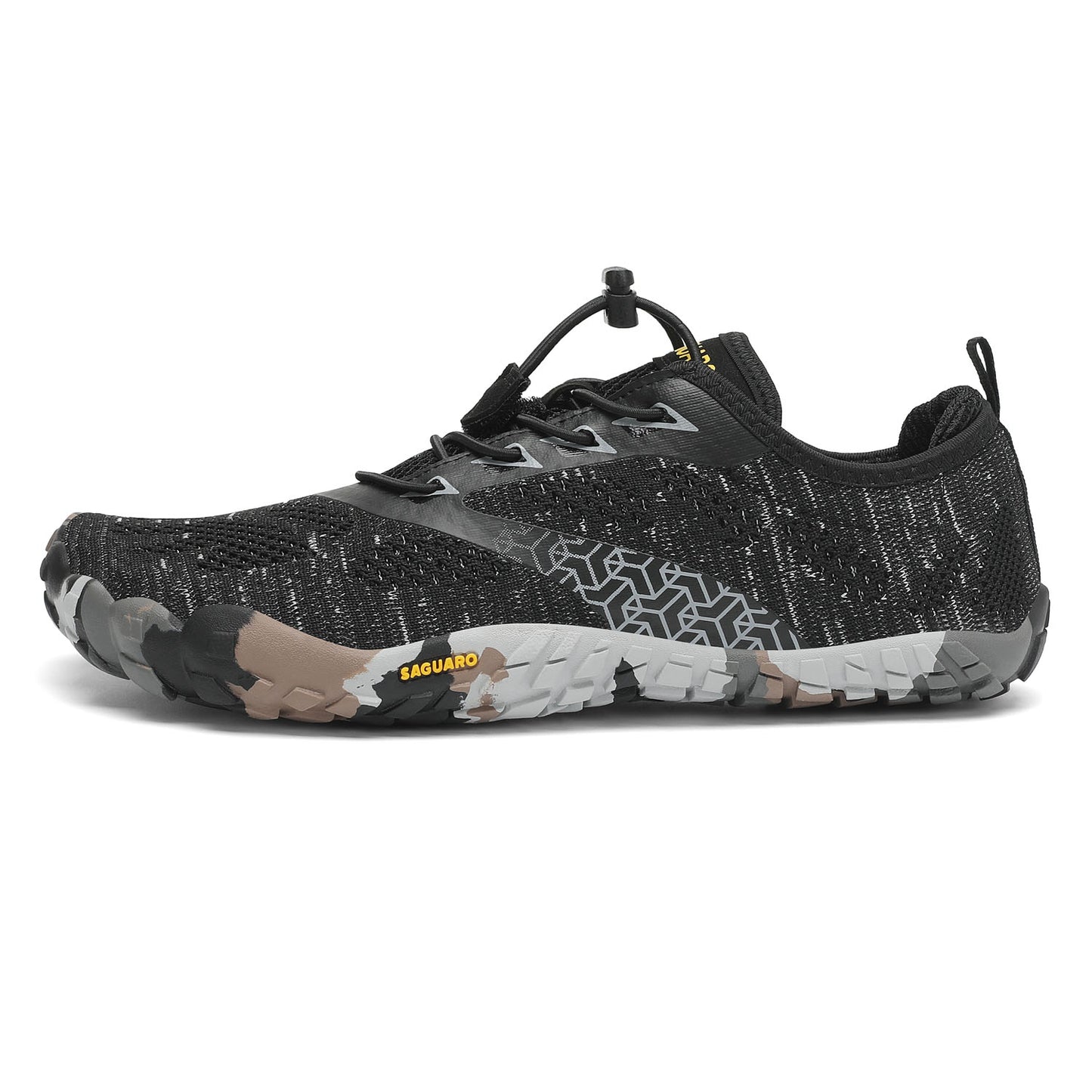 Saguaro Smart III Barefoot Shoes Black Camo – Flex, Freedom, and Performance