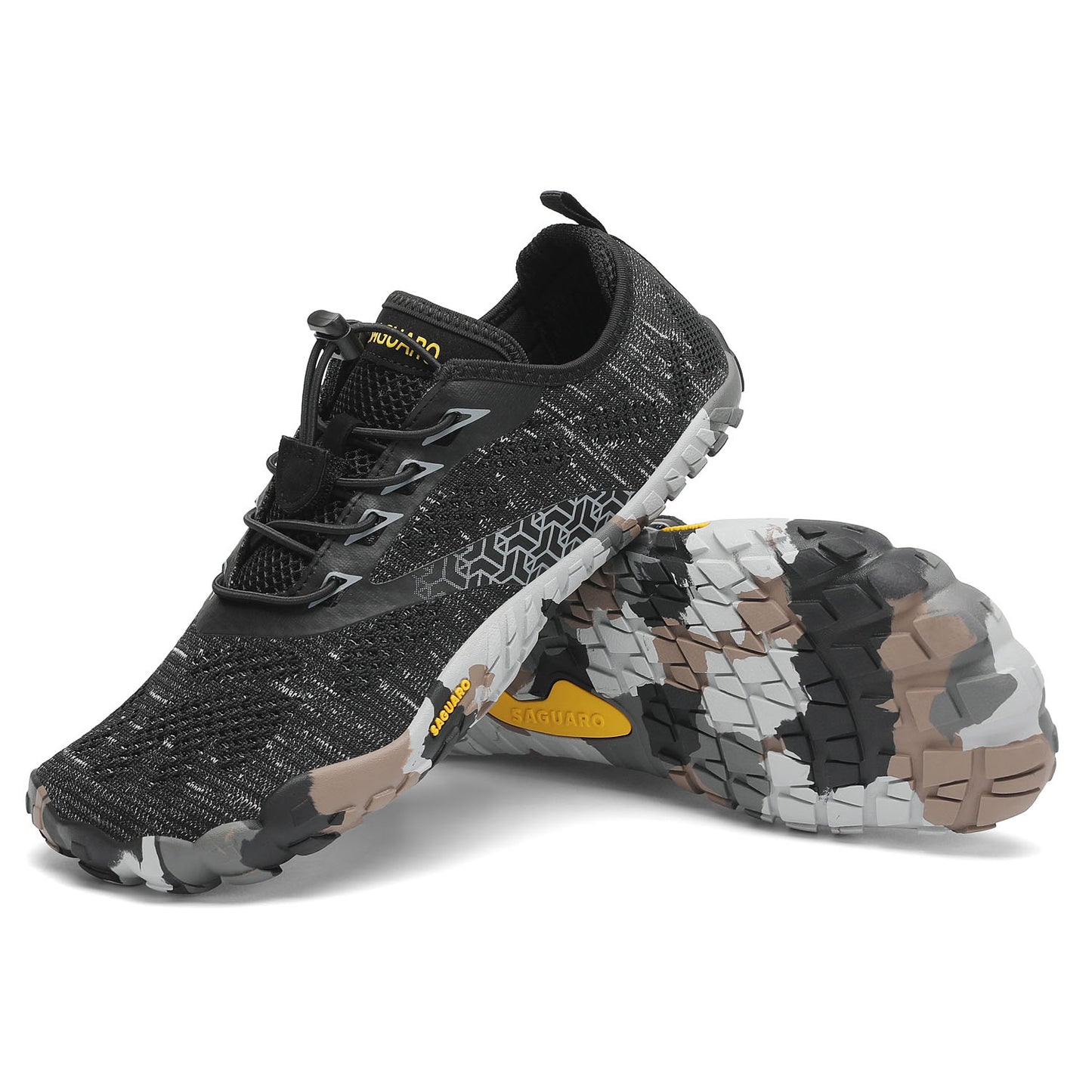 Saguaro Smart III Barefoot Shoes Black Camo – Flex, Freedom, and Performance