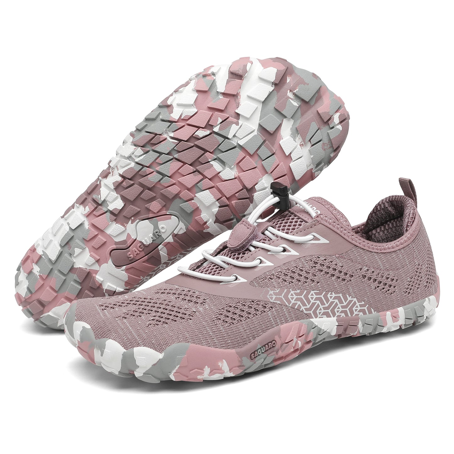 Saguaro Smart III Barefoot Shoes Pink Camo – Flex, Freedom, and Performance