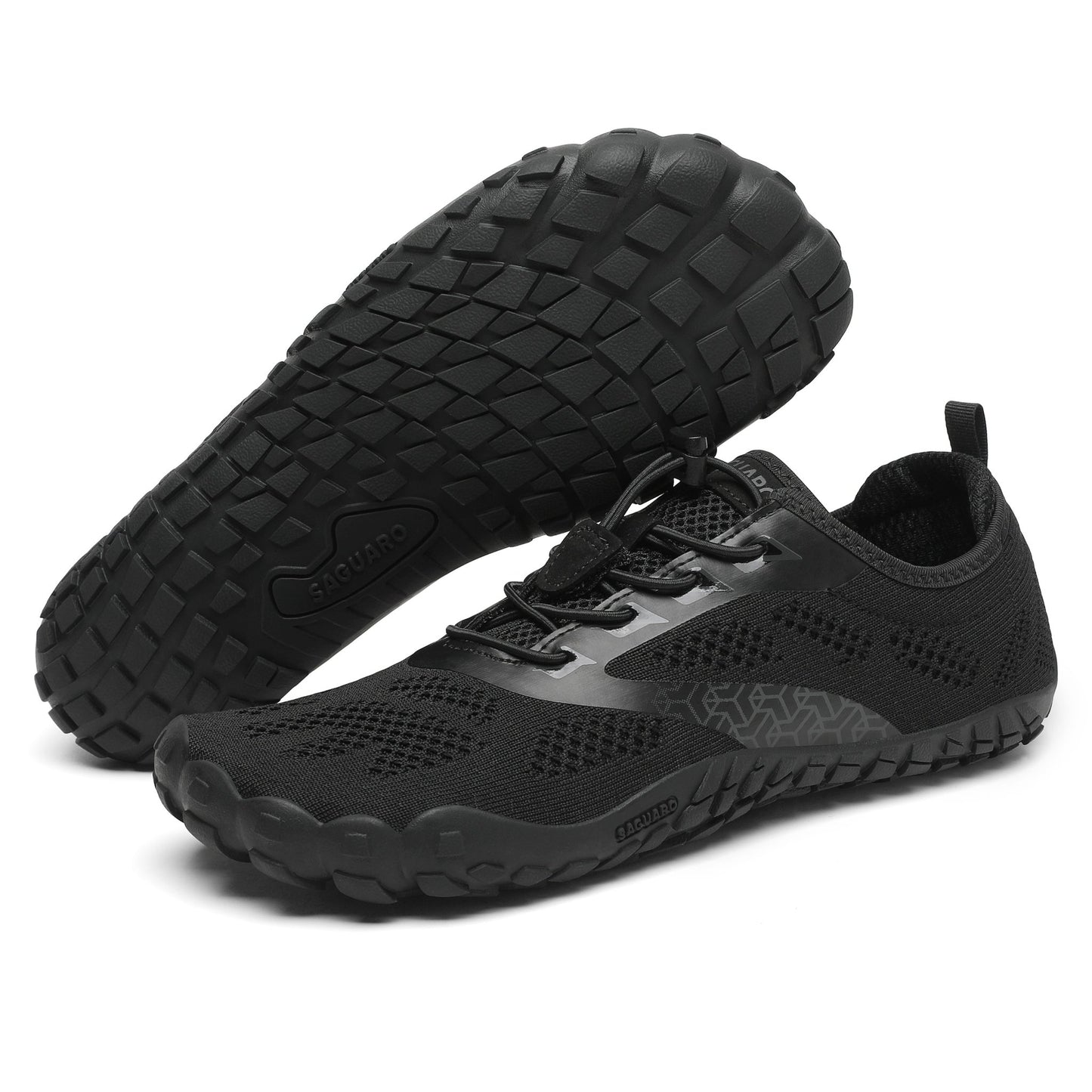 Saguaro Smart II Barefoot Shoes Black – Flex, Freedom, and Performance - SOL Footwear