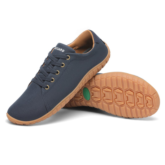Saguaro Retro I – Navy Blue Barefoot Shoes