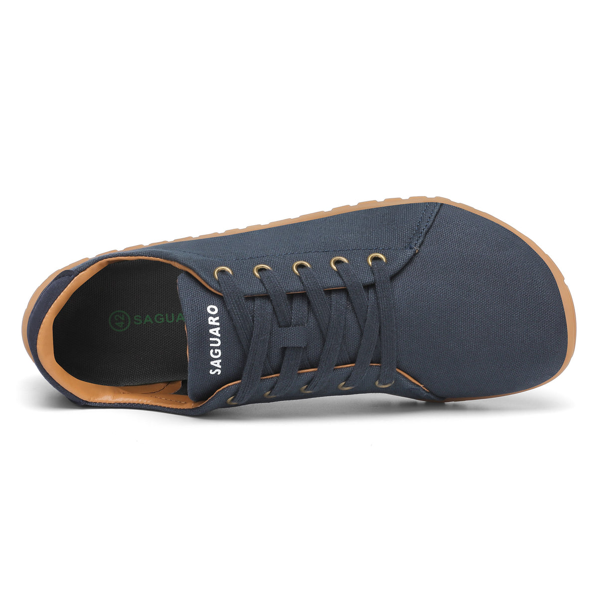 Saguaro Retro I – Navy Blue Barefoot Shoes
