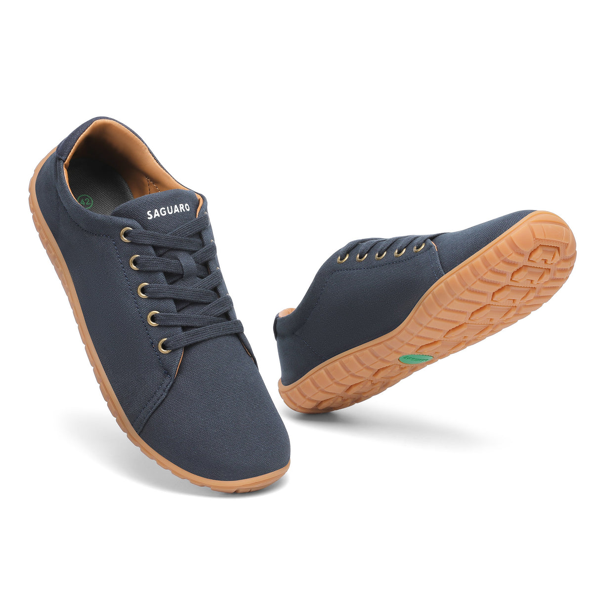 Saguaro Retro I – Navy Blue Barefoot Shoes