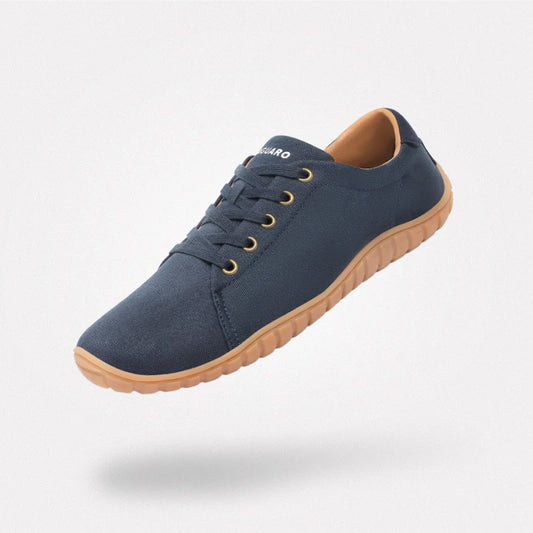 Saguaro Retro I – Navy Blue Barefoot Shoes