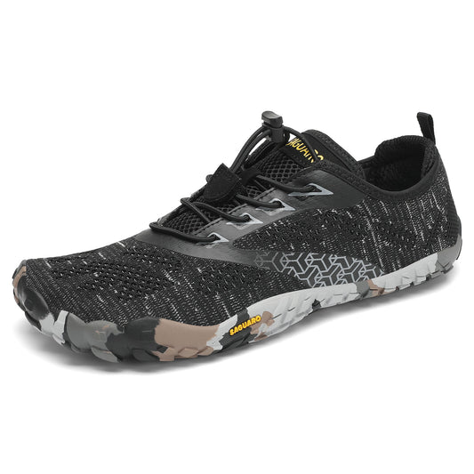 Saguaro Smart III Barefoot Shoes Black Camo – Flex, Freedom, and Performance