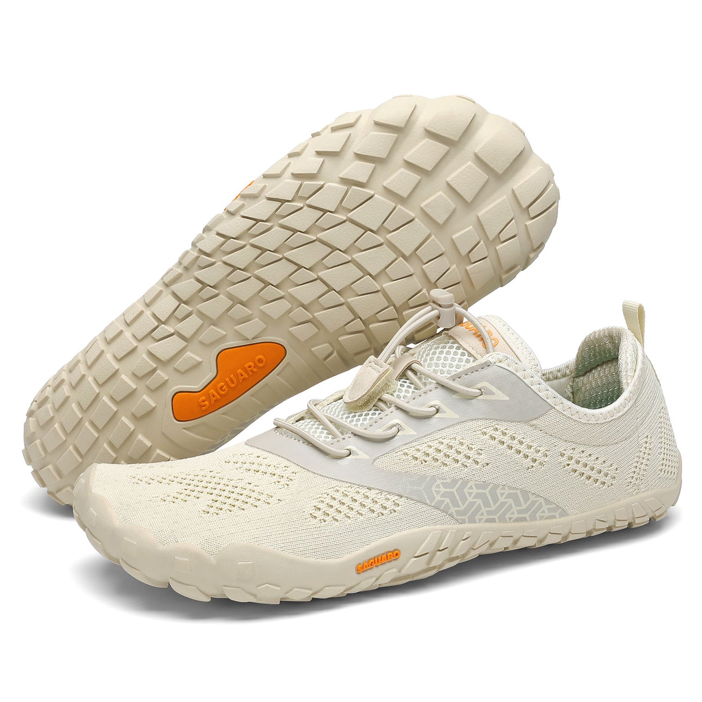 Saguaro Smart II Barefoot Shoes Beige – Flex, Freedom, and Performance