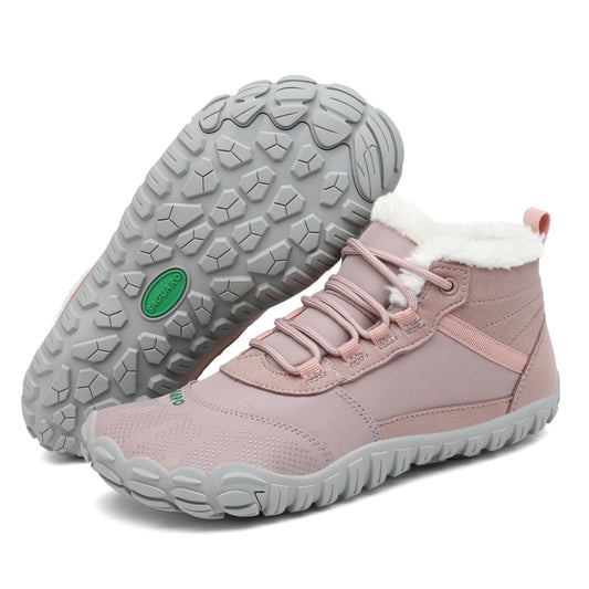 Saguaro WILL 1 Winter Barefoot Shoes Pink – Warm, Minimalist, Zero-Drop Footwear