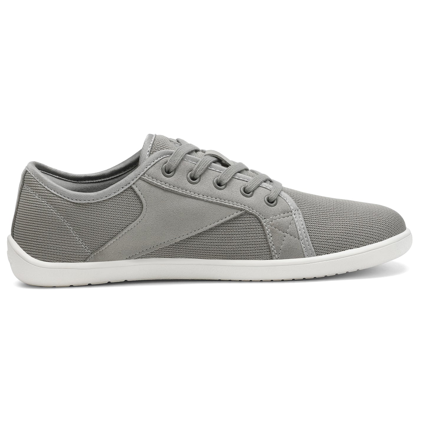 Saguaro Luck-1 Barefoot Casual Shoe – Light Grey | Wide Toe Box Zero-Drop