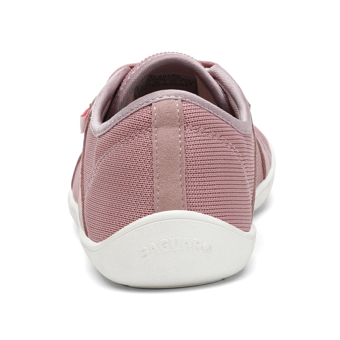 Saguaro Luck-1 Barefoot Casual Shoe – Light Pink | Wide Toe Box Zero-Drop