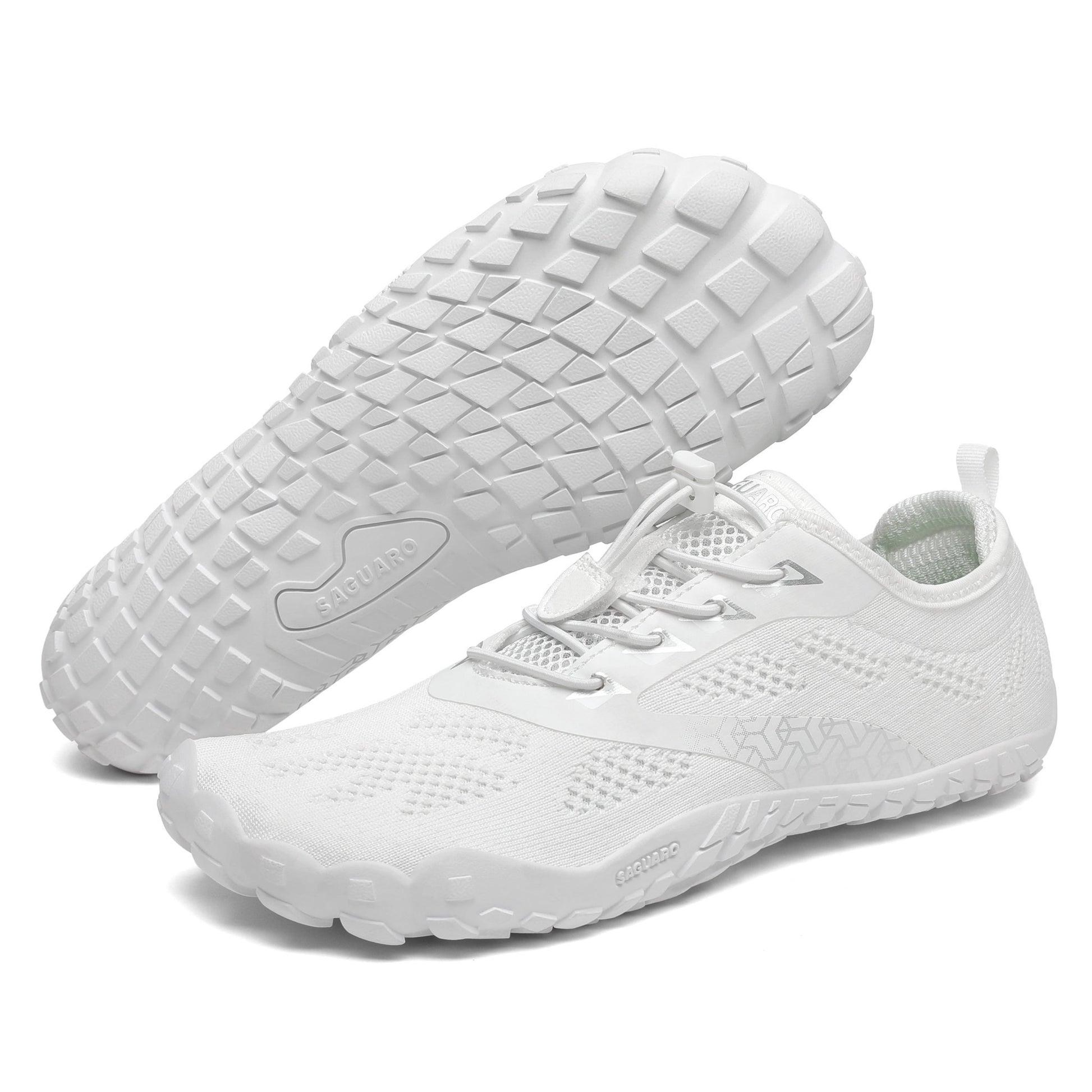 Saguaro Smart II Barefoot Shoes White – Flex, Freedom, and Performance - SOL Footwear