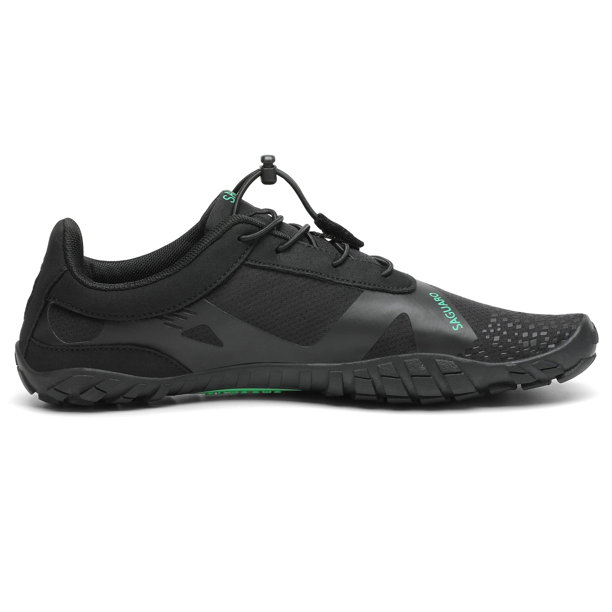 Saguaro Vitality III Barefoot Shoes Black – Flex, Freedom, and Performance - SOL Footwear